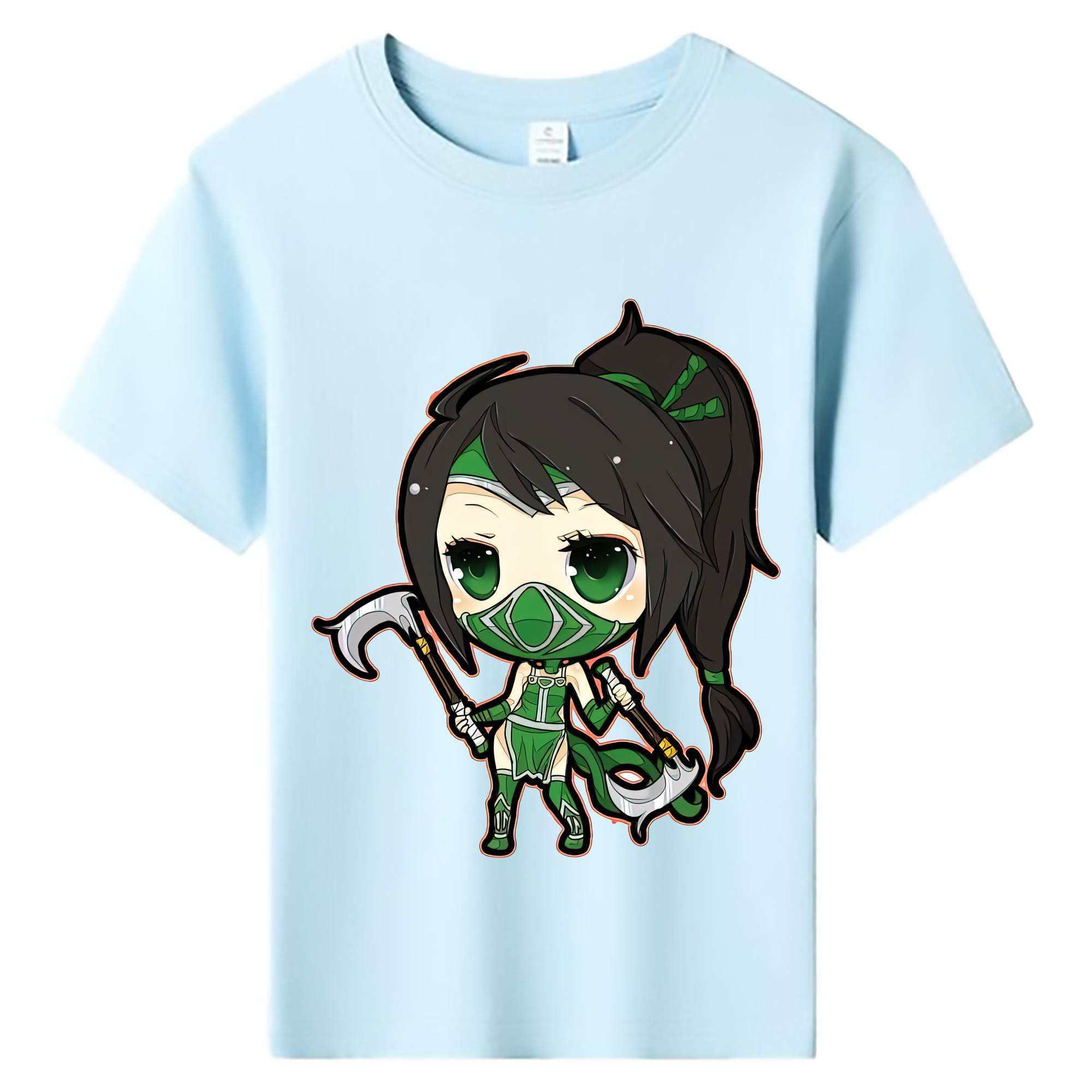 （画像用） リーグ・オブ・レジェンド League of Legends LOL 綿100％キッズTシャツ（フロントプリント）
